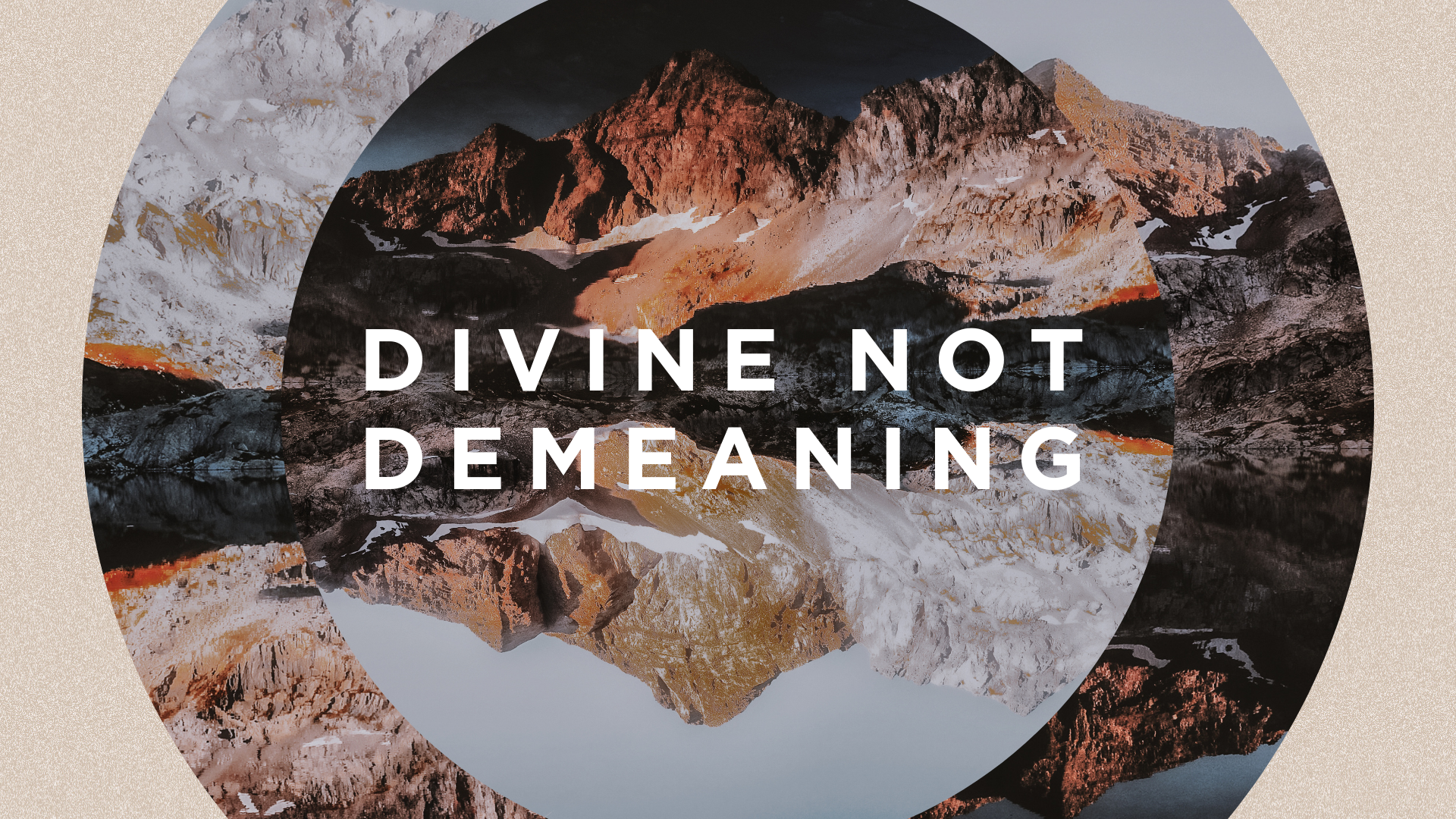 cover of episode Divine Not Demeaning
