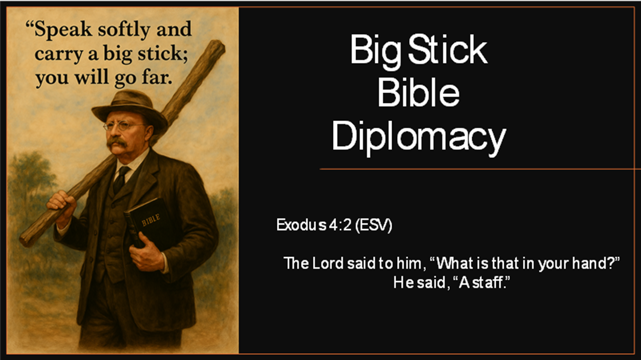 cover of episode Big Stick Bible Diplomacy