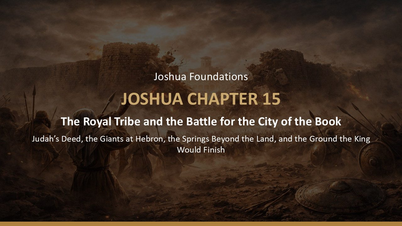 Joshua 15 episode artwork