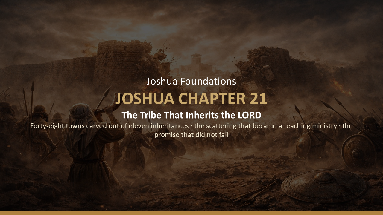 Joshua 21 episode artwork