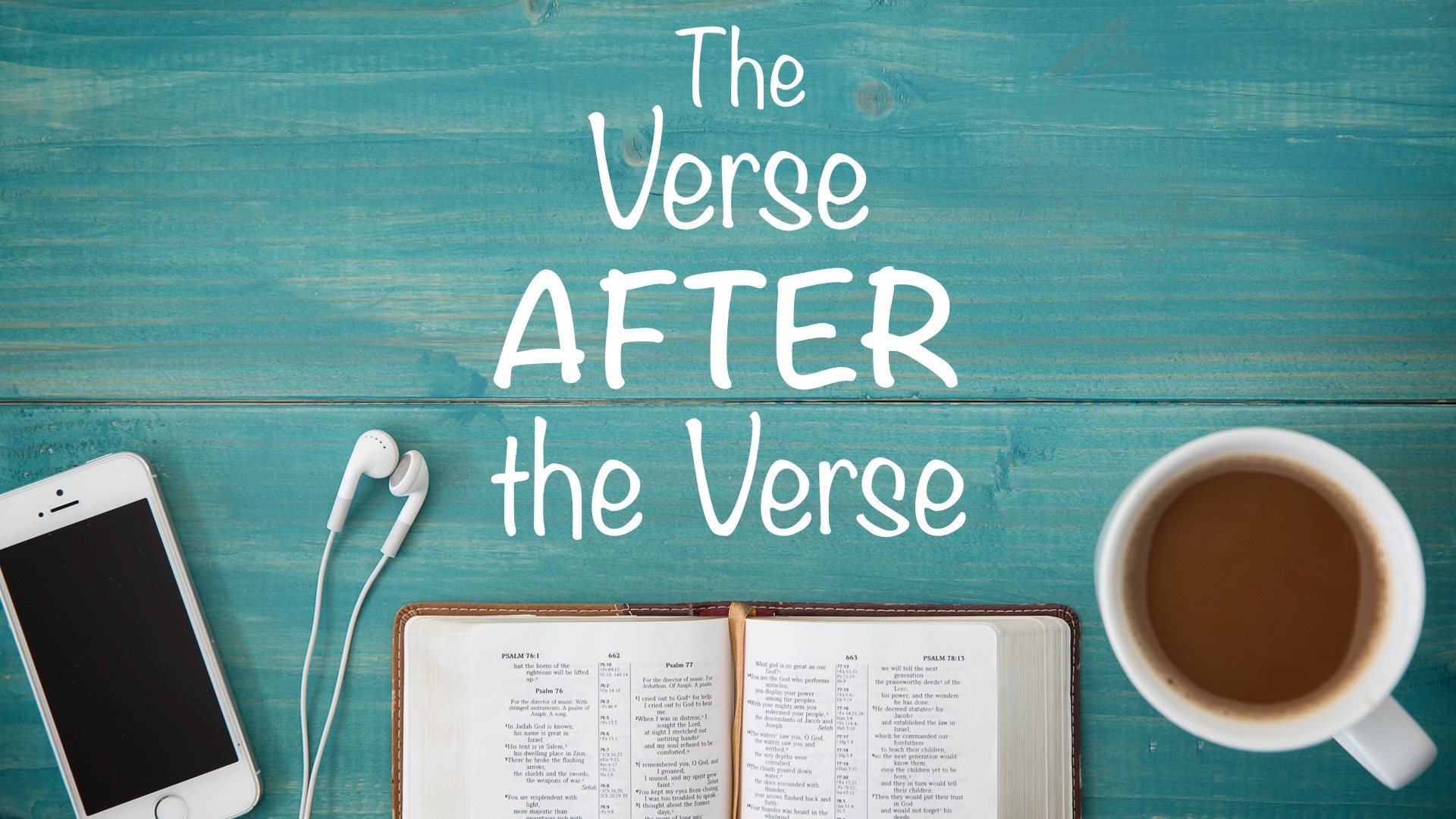 Verse After The Verse - All things work for the good… - Audio episode artwork