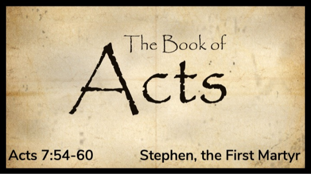 Stephen, The First Martyr - 07/09/2023 episode artwork