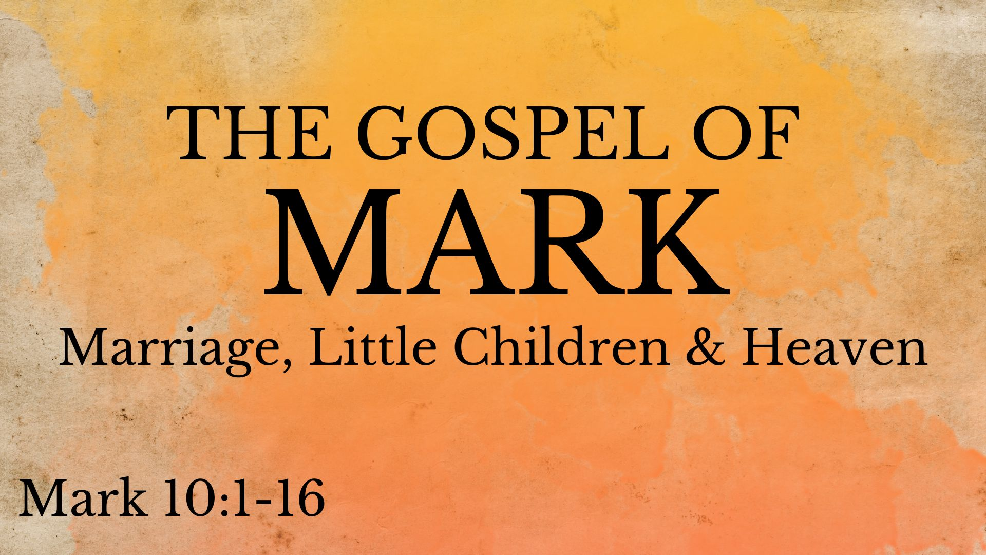 Marriage, Little Children & Heaven - 03/09/2025 episode artwork