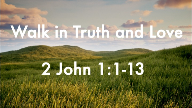 Walk in Truth and Love - 08/04/2024 episode artwork
