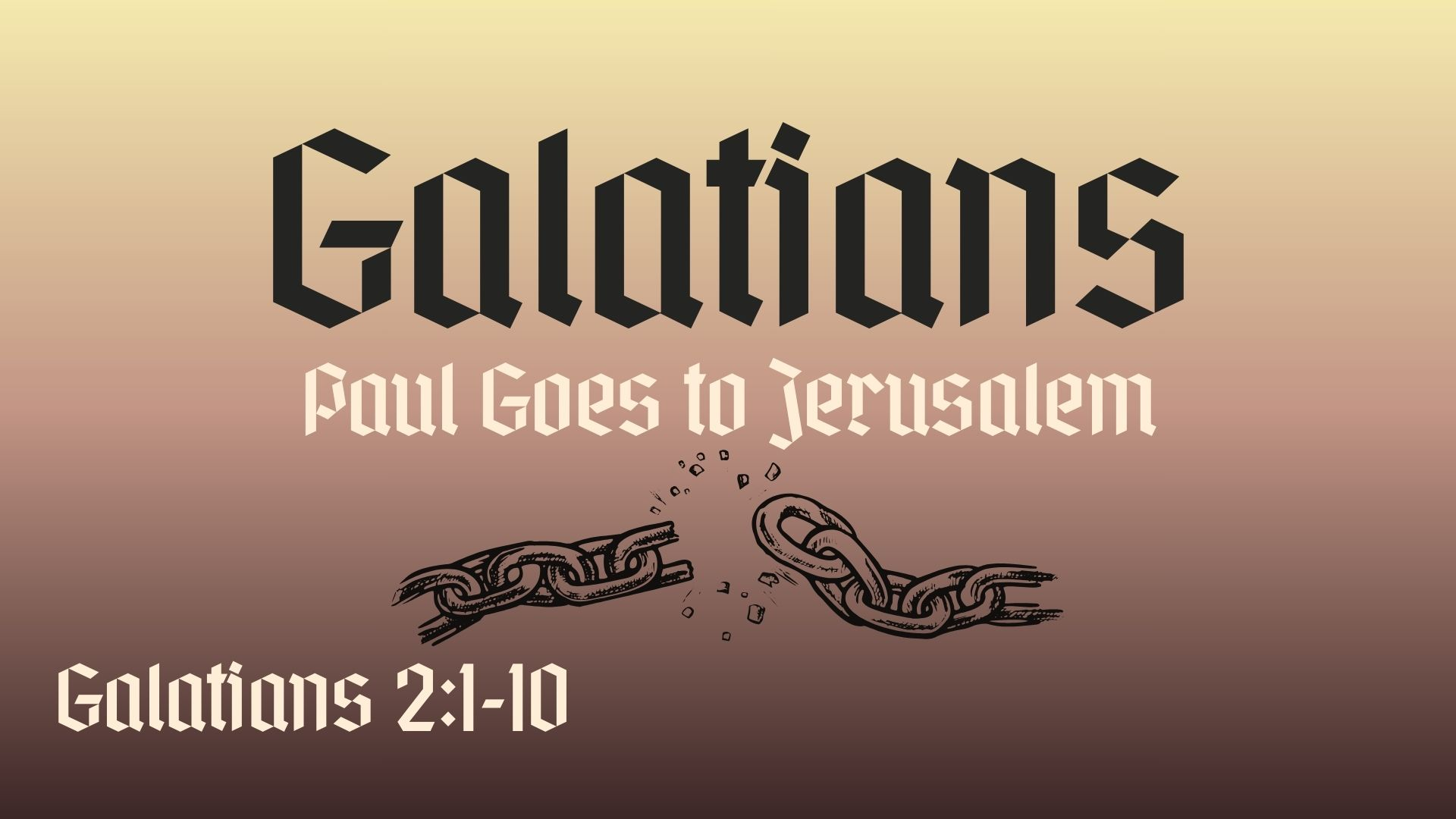 Paul Goes to Jerusalem - 08/31/2025 episode artwork