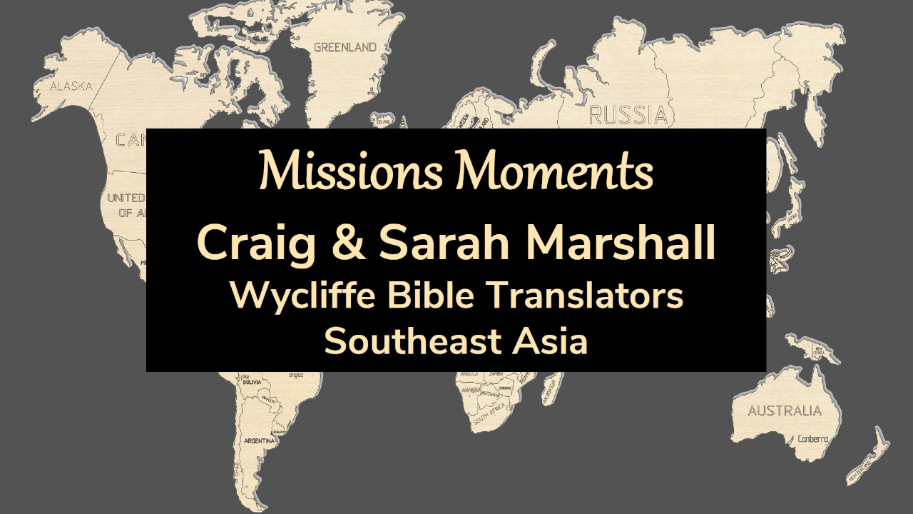 Missions Moments: The Marshall's - 08/07/2022 episode artwork