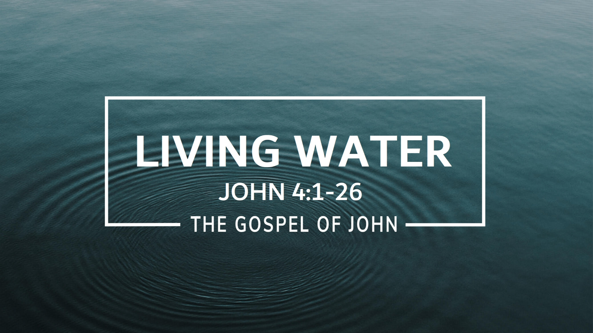 Living Water - 03/07/2021 episode artwork