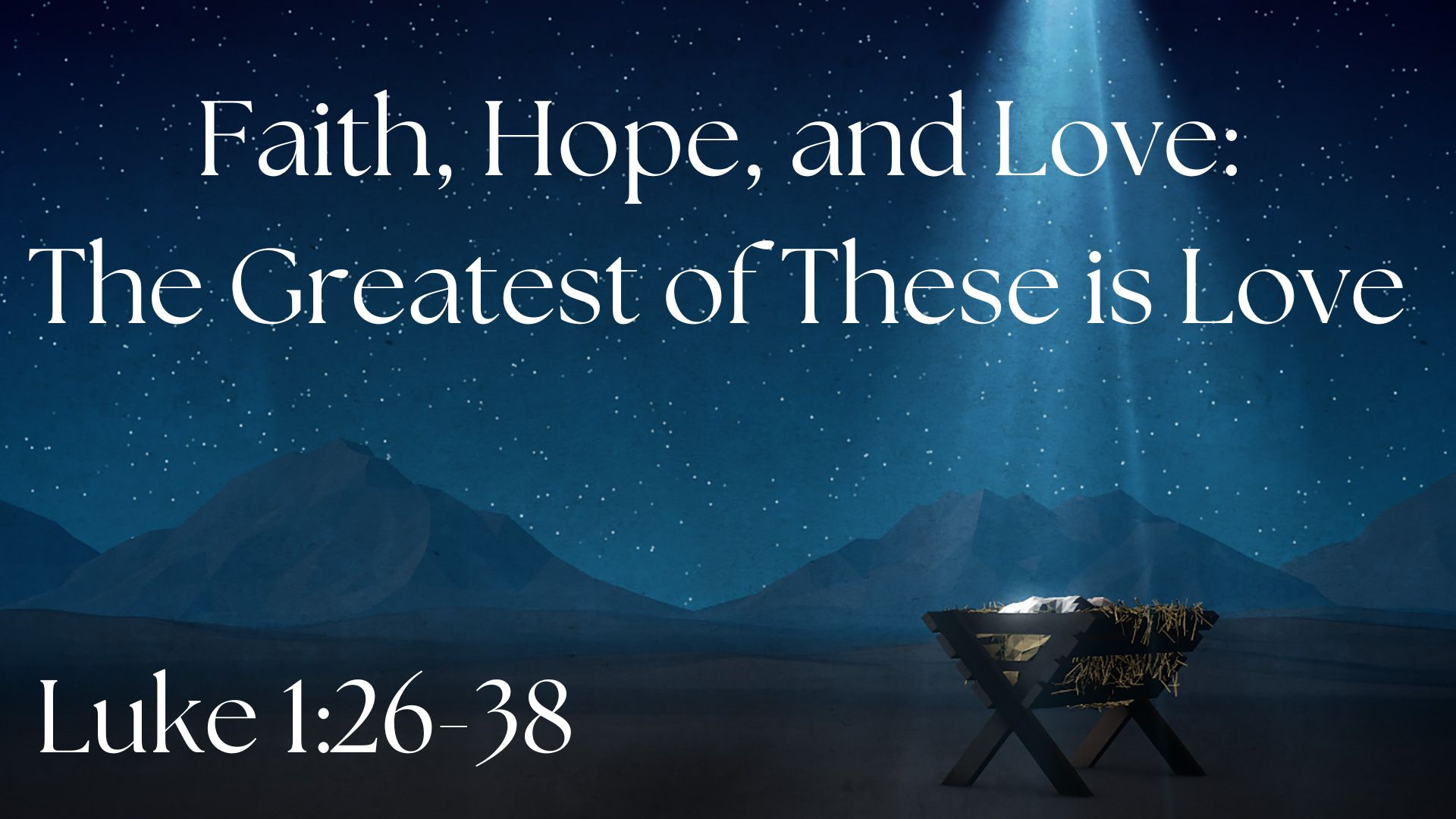 Faith, Hope, & Love - 12/22/2024 episode artwork