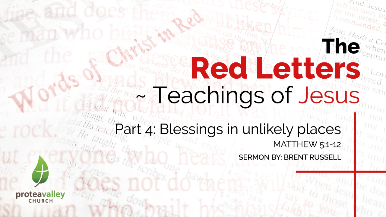 Blessings in unlikely places