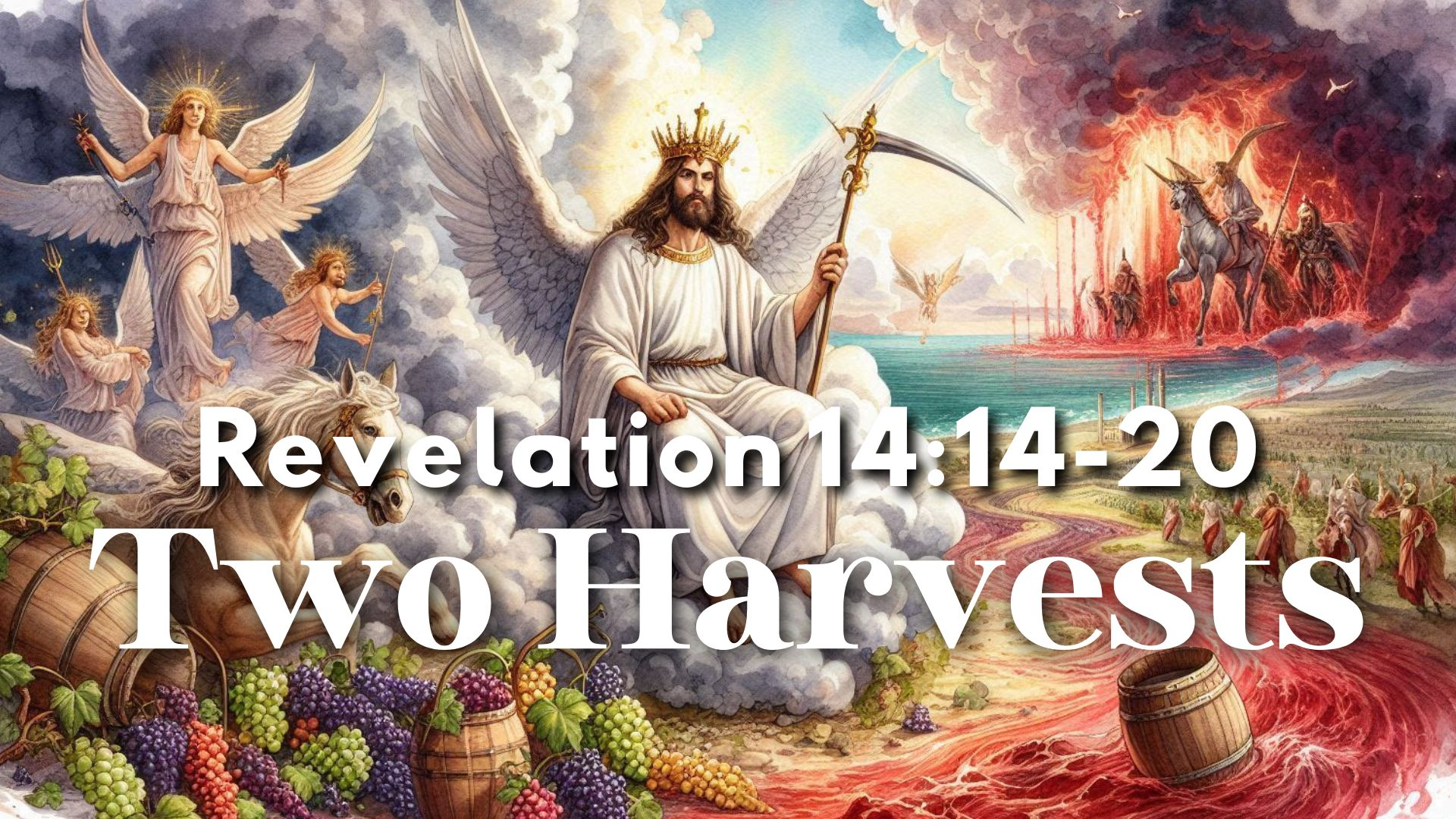 Two Harvests Revelation 14:14-20