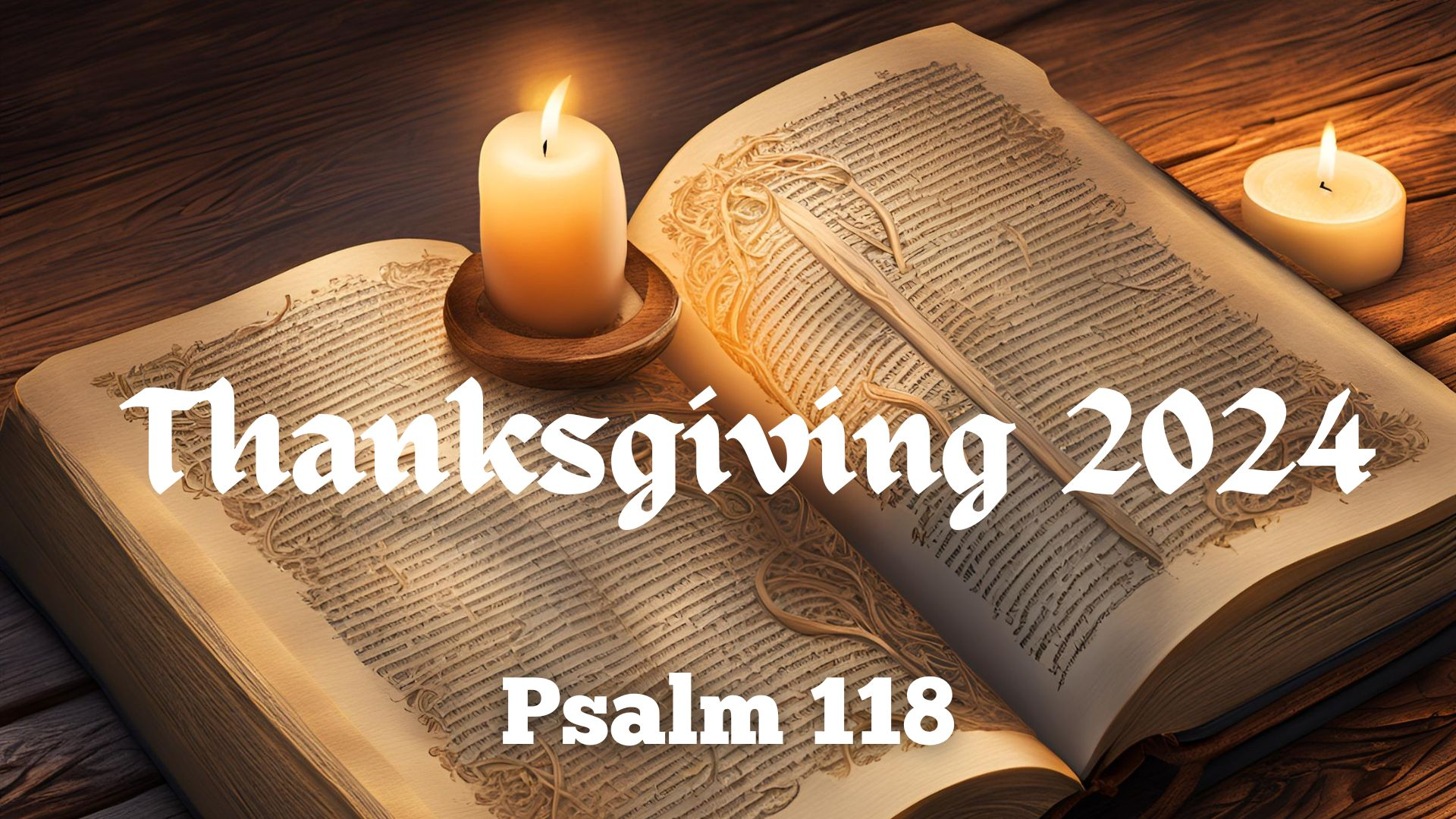 Thanksgiving 2024 | Psalm 118