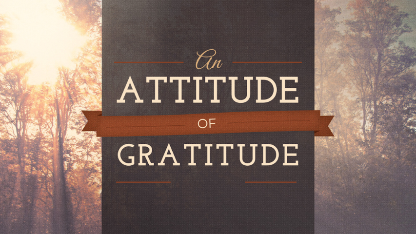 The Attitude of Gratitude-"Gratitude from the Heart" - Video episode artwork