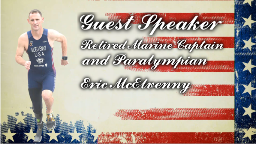Guest Speaker Retired Marine Captain and Paralympian Eric McElvenny - Audio episode artwork