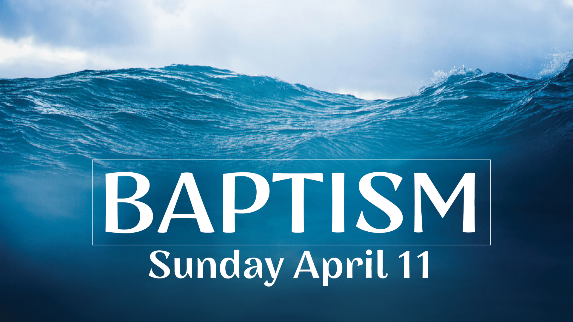 Baptism Sunday 4.11.21 10:30am Service episode artwork