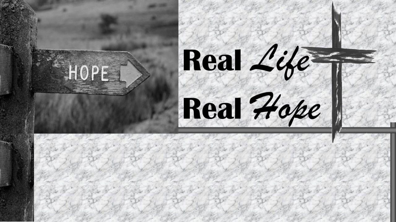 Real Life, Real Hope - Audio episode artwork