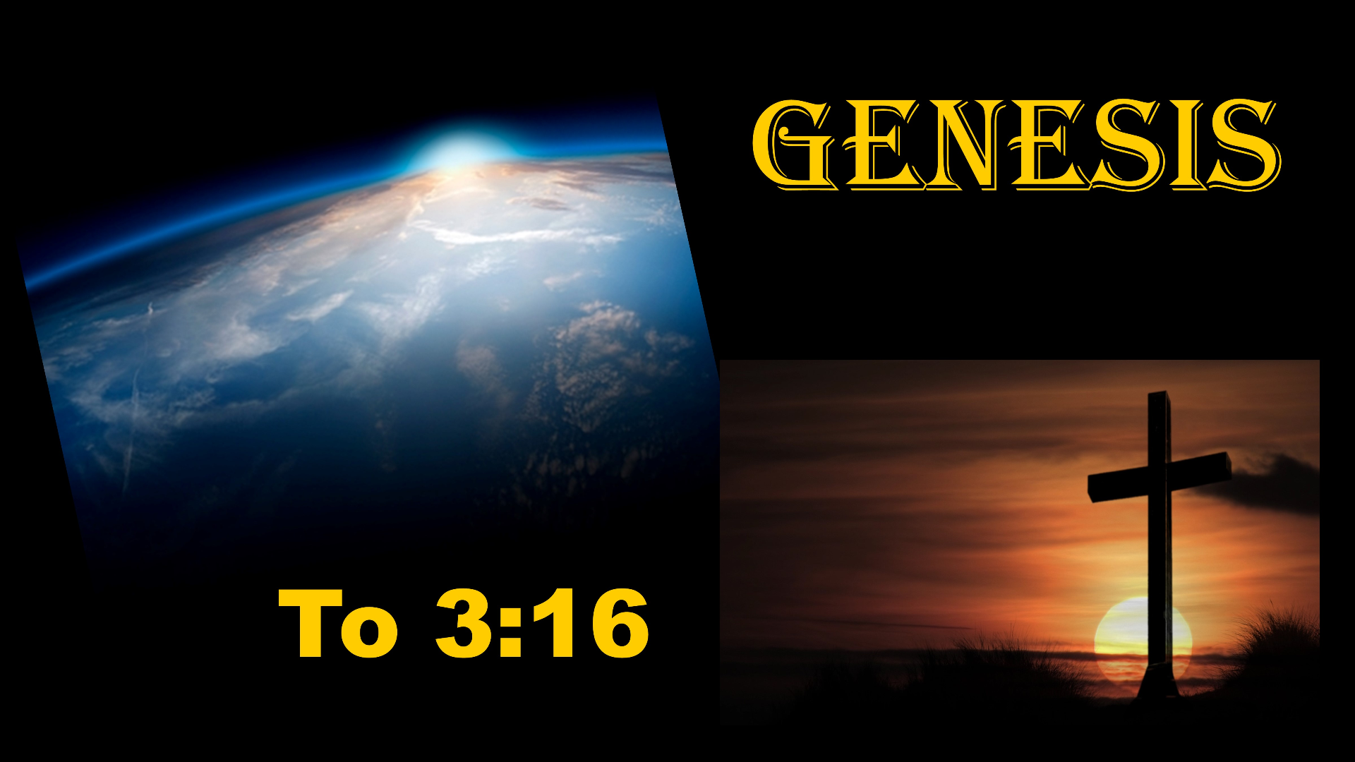 Genesis to 3:16 - Audio episode artwork