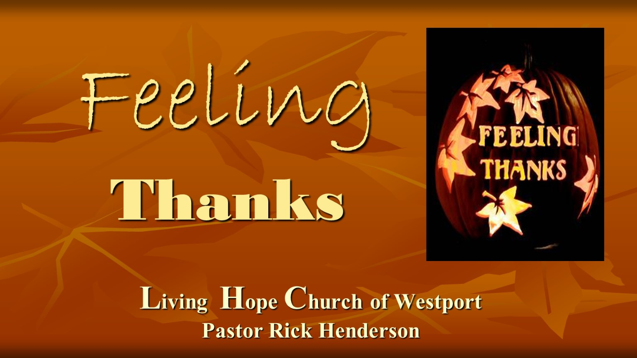Feeling Thanks - Audio episode artwork