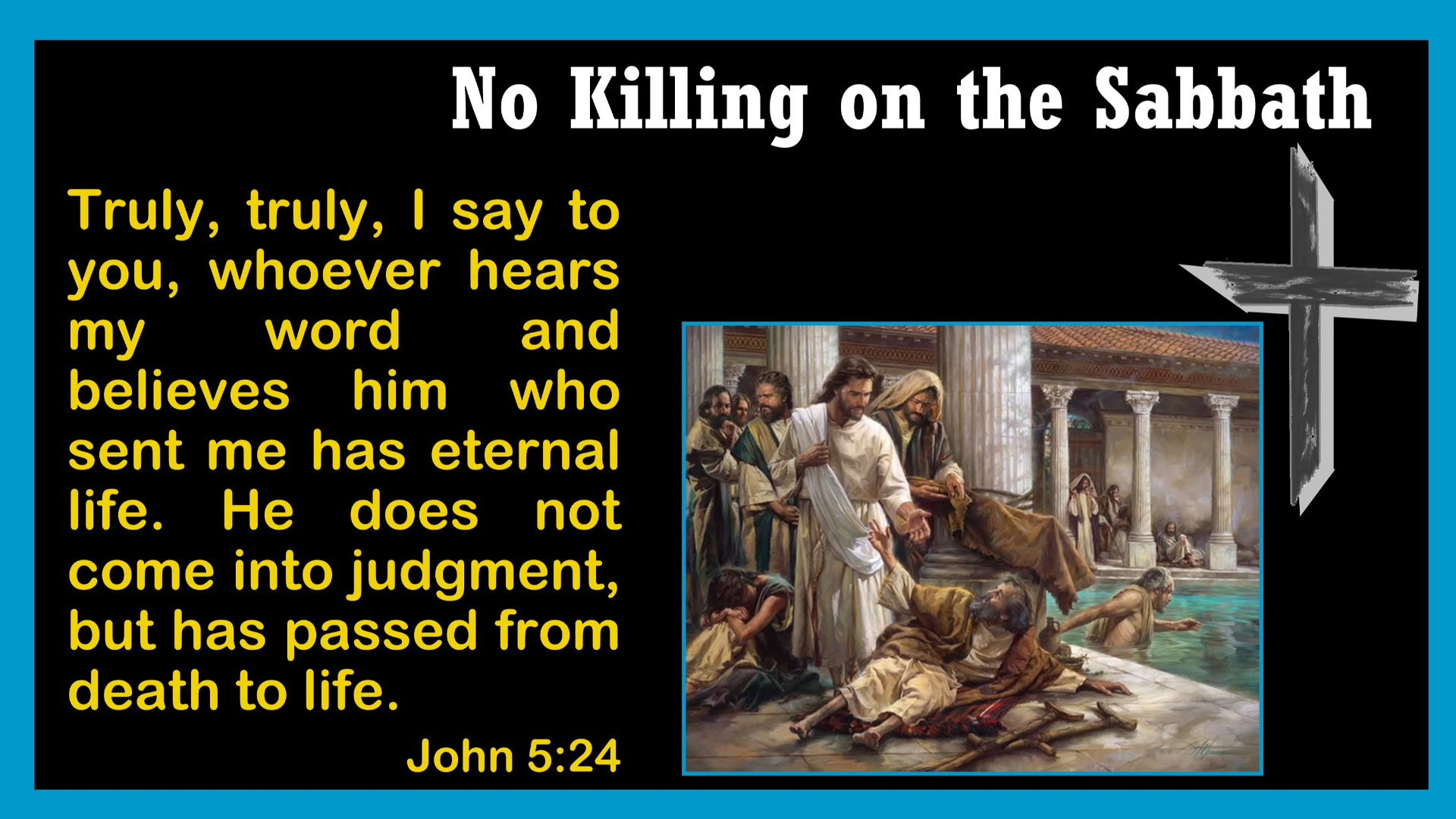 No Killing on the Sabbath - Audio episode artwork