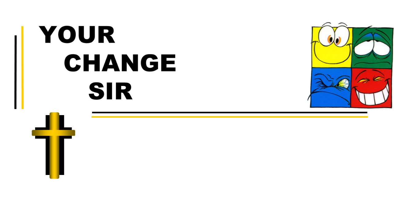 Your Change Sir - Audio episode artwork