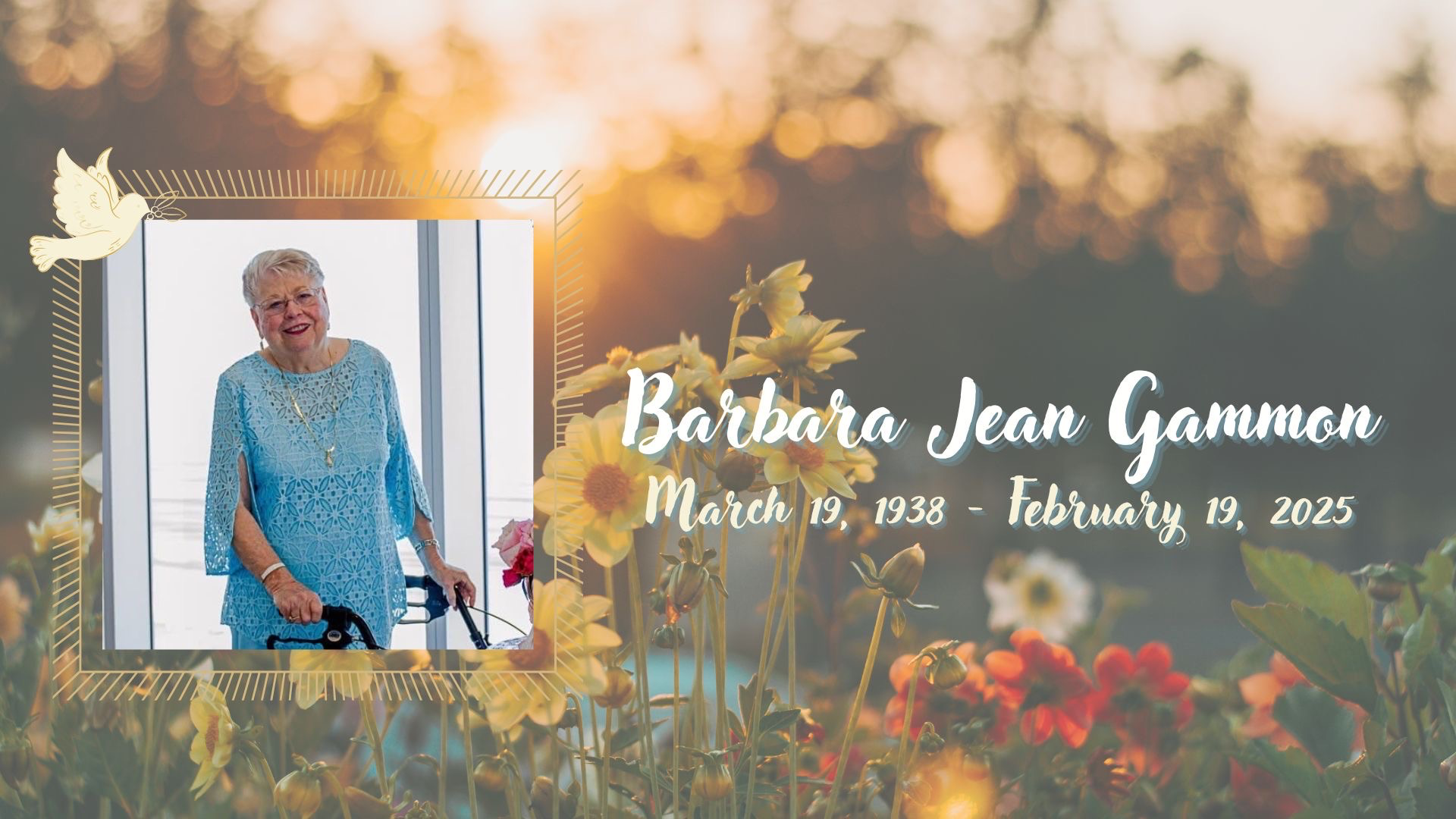 Barbara Gammon Celebration of Life - 2025/02/23