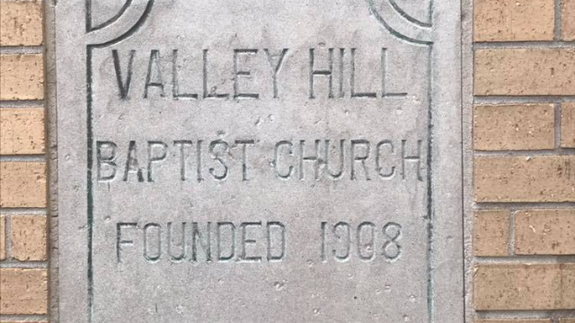Valley Hill Baptist Church logo