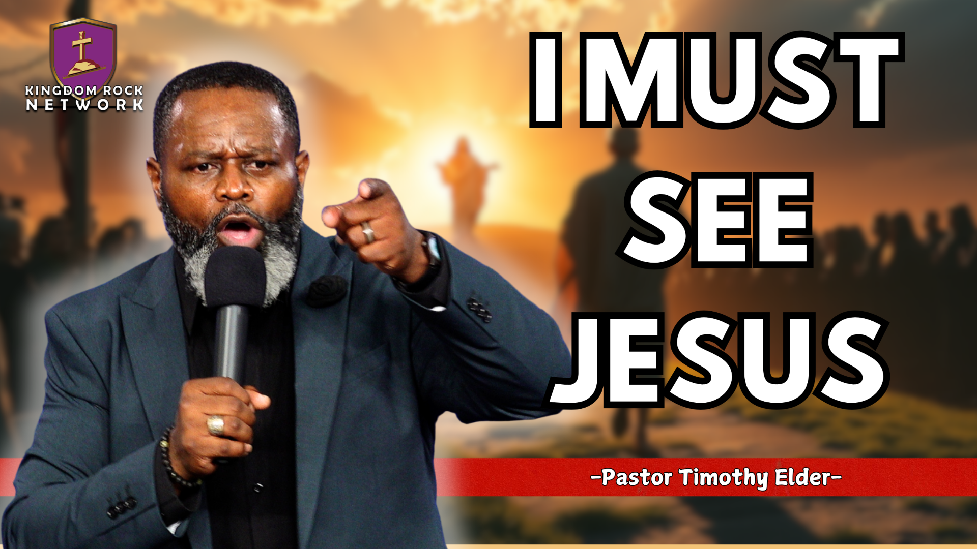 Moving Ahead of The Crowd: I Must See Jesus