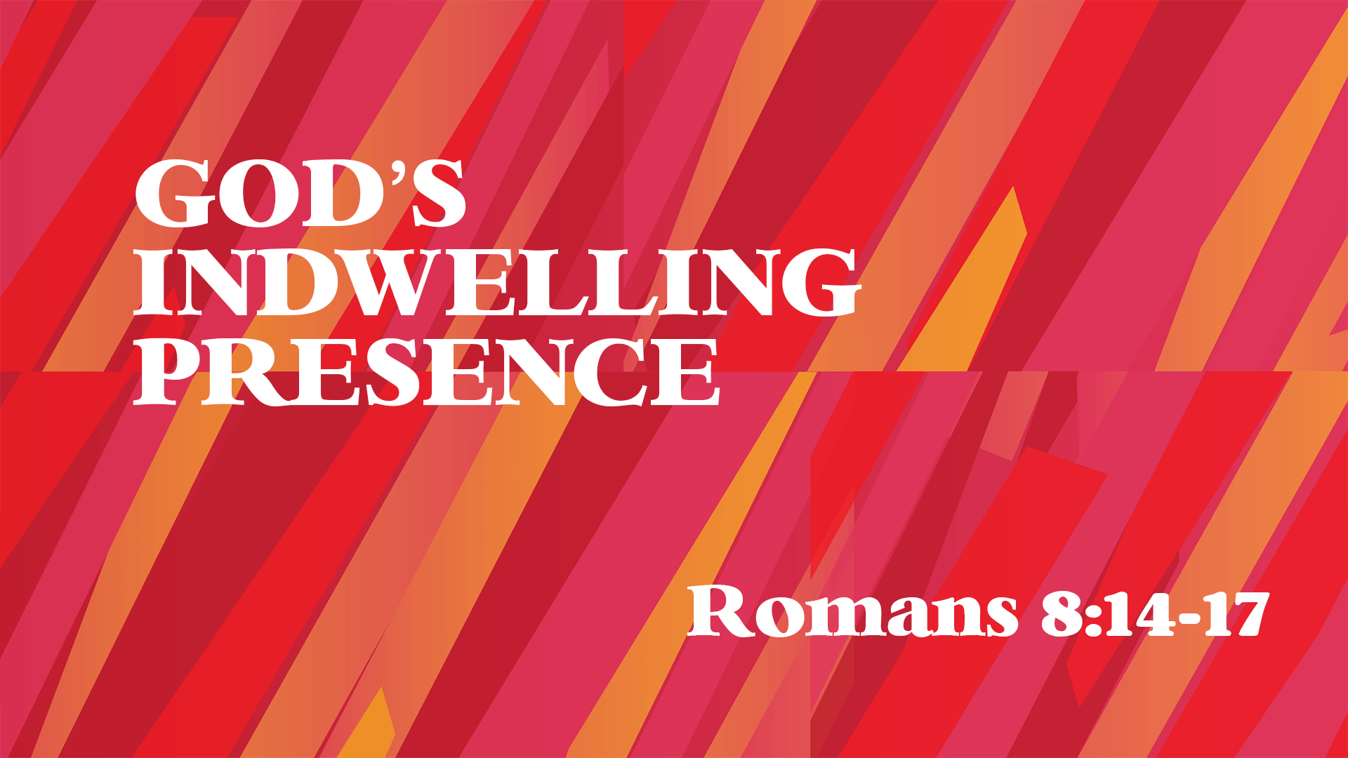 God's Indwelling Presence - Audio episode artwork