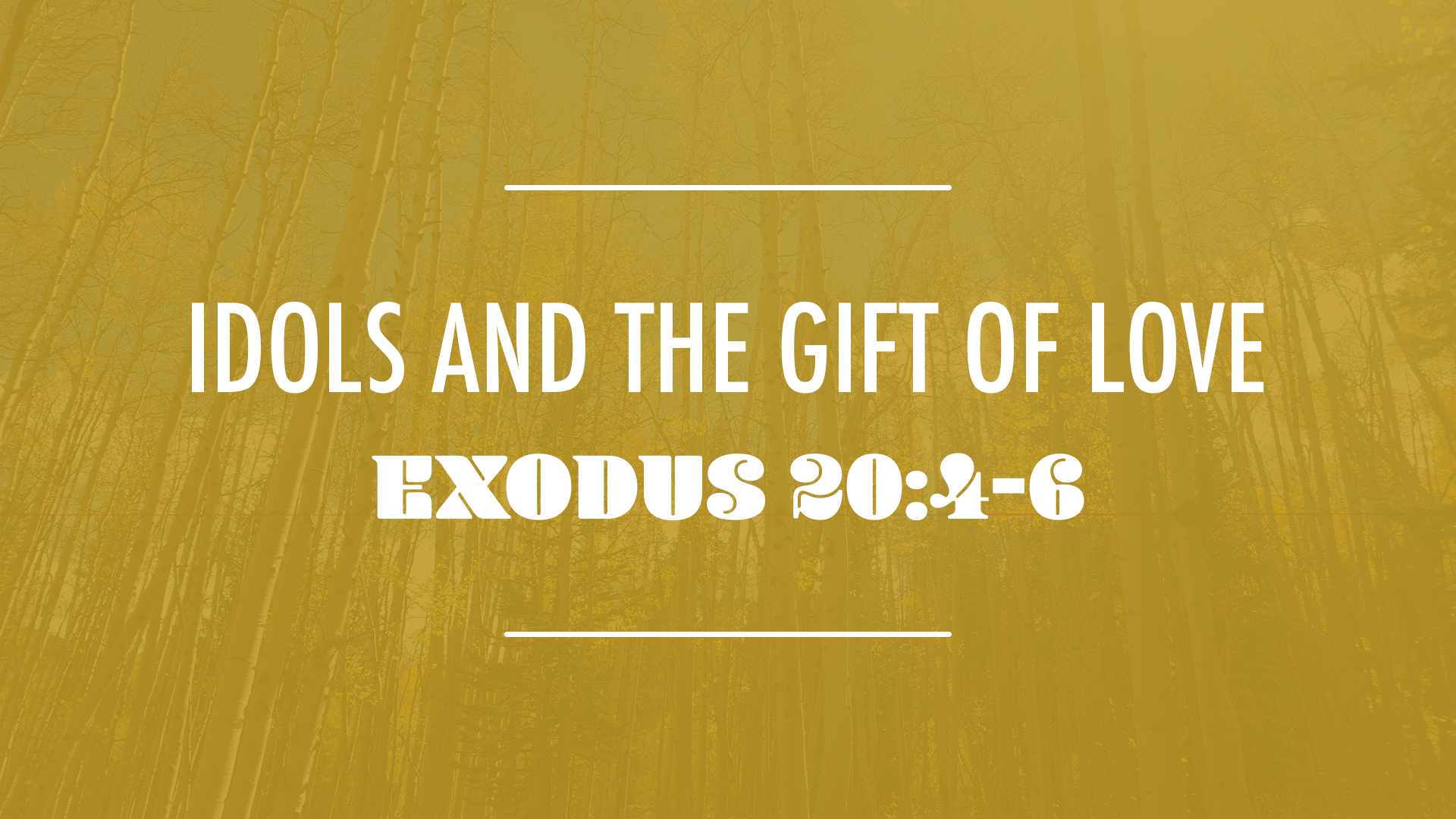 Idols and the Gift of Love - Audio episode artwork