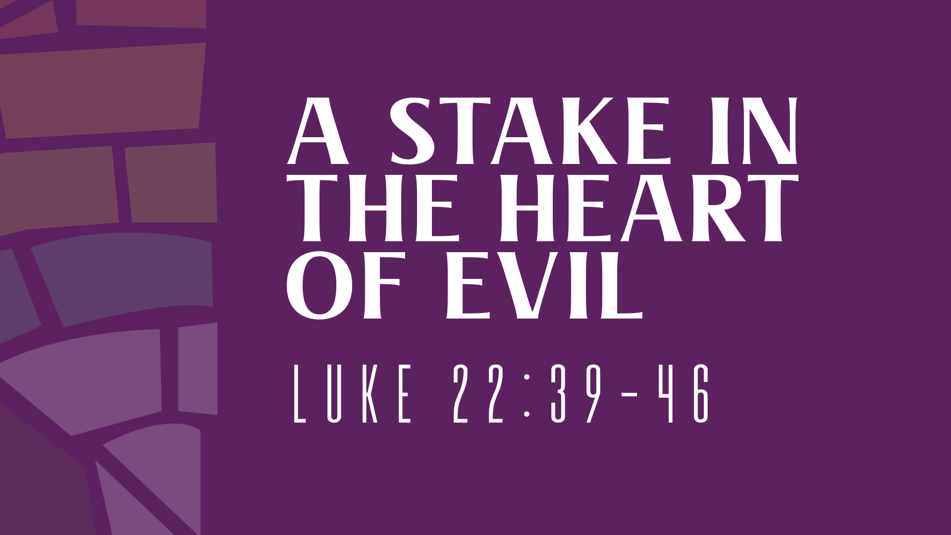 A Stake In The Heart Of Evil - Audio episode artwork