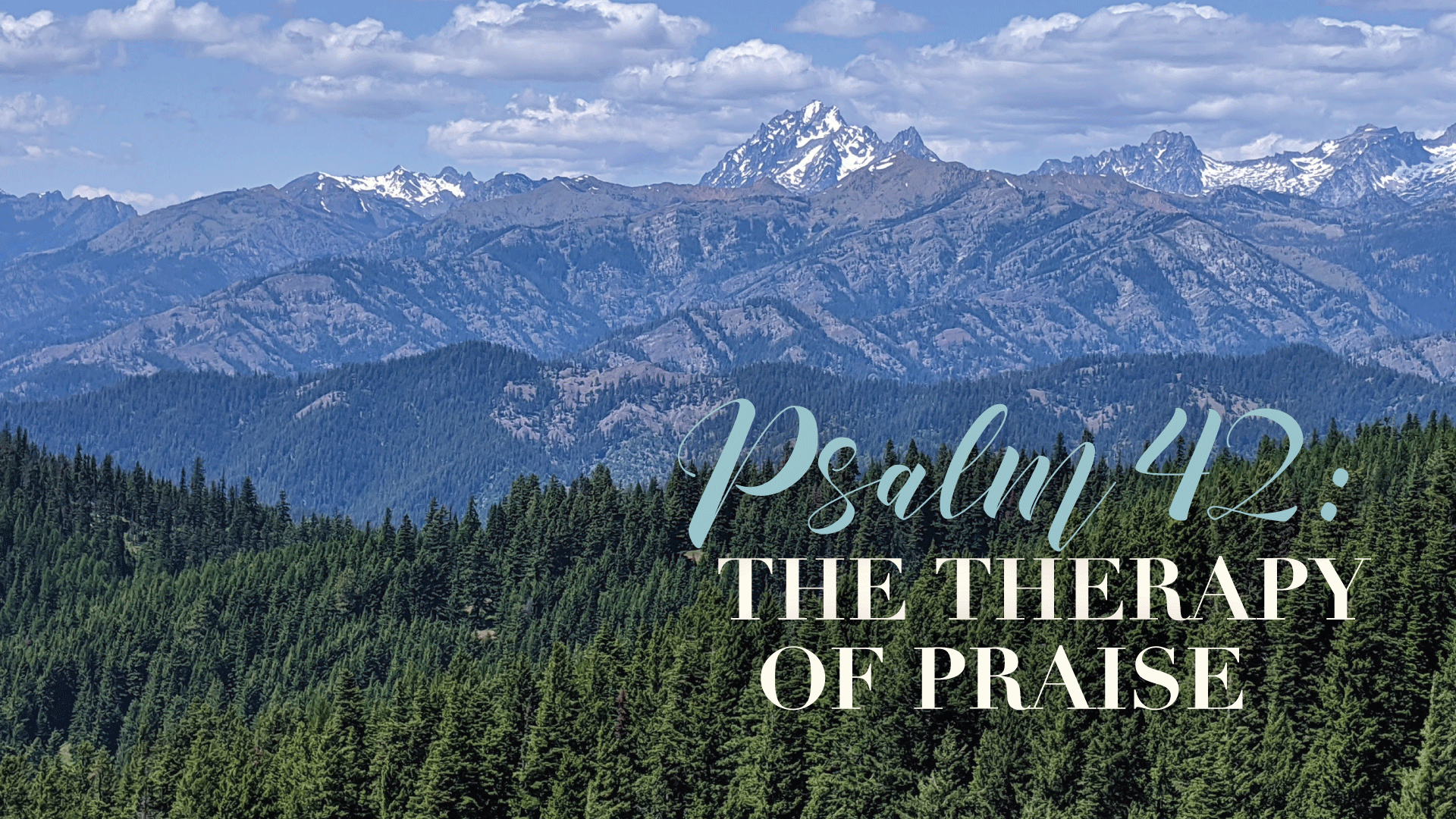 The Therapy of Praise - Audio episode artwork