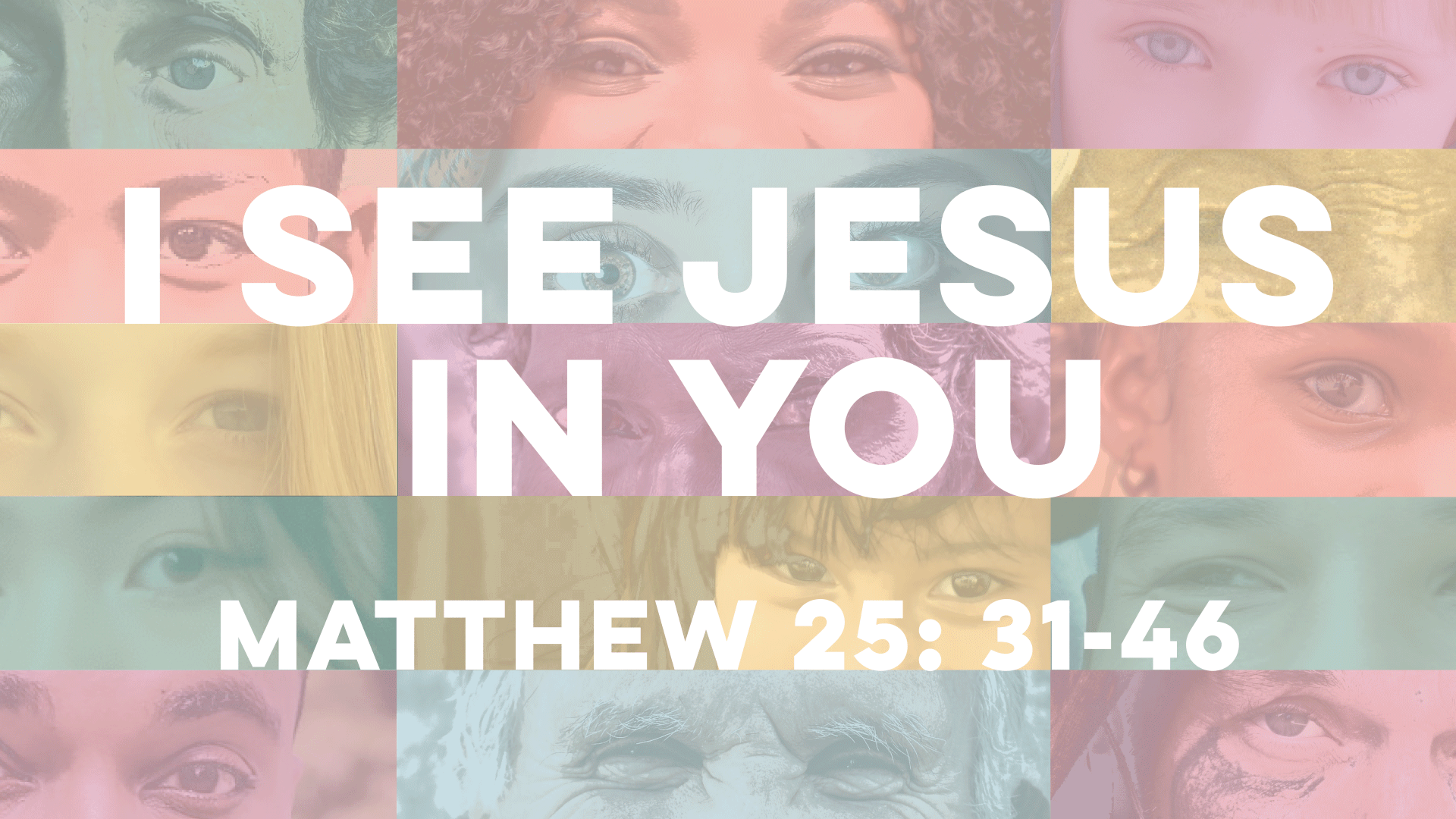 I See Jesus In You - Audio episode artwork
