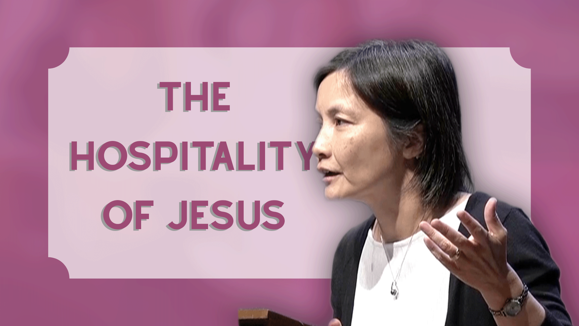 The Hospitality of Jesus - Audio episode artwork