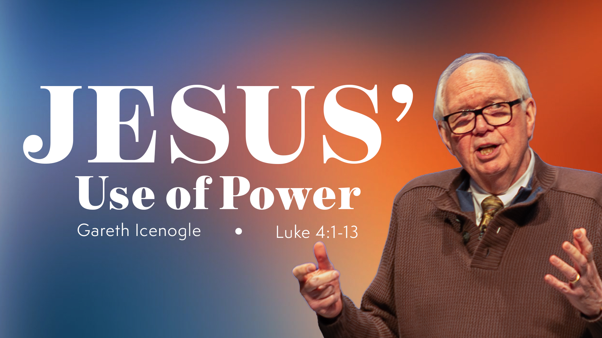 Jesus' Use of Power - Audio episode artwork