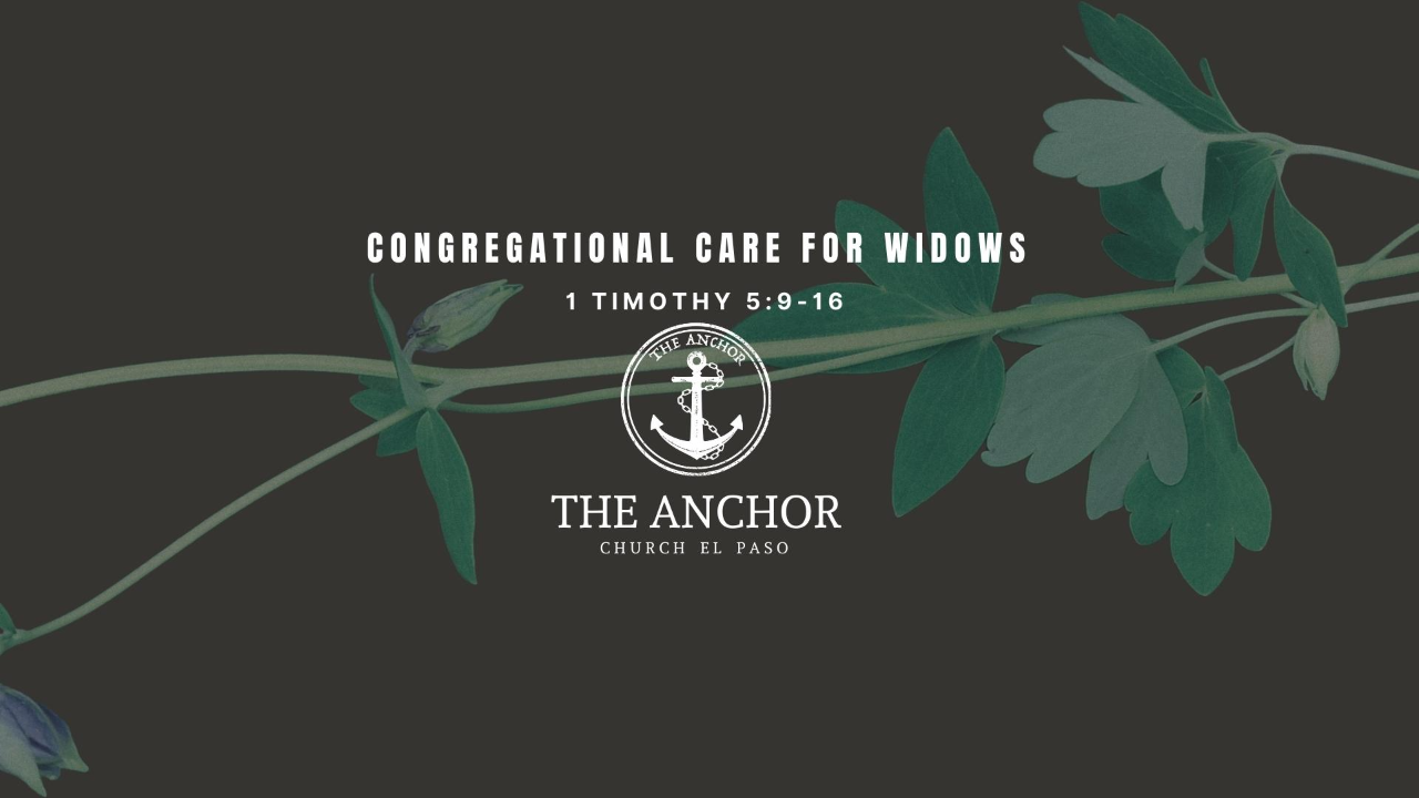 Congregational Care for Widows