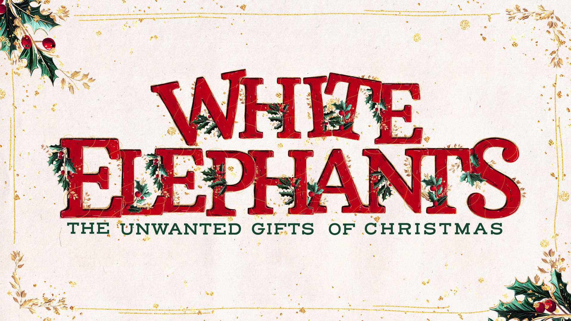 White Elephants - Unappreciated Presents - God's Presence - Audio