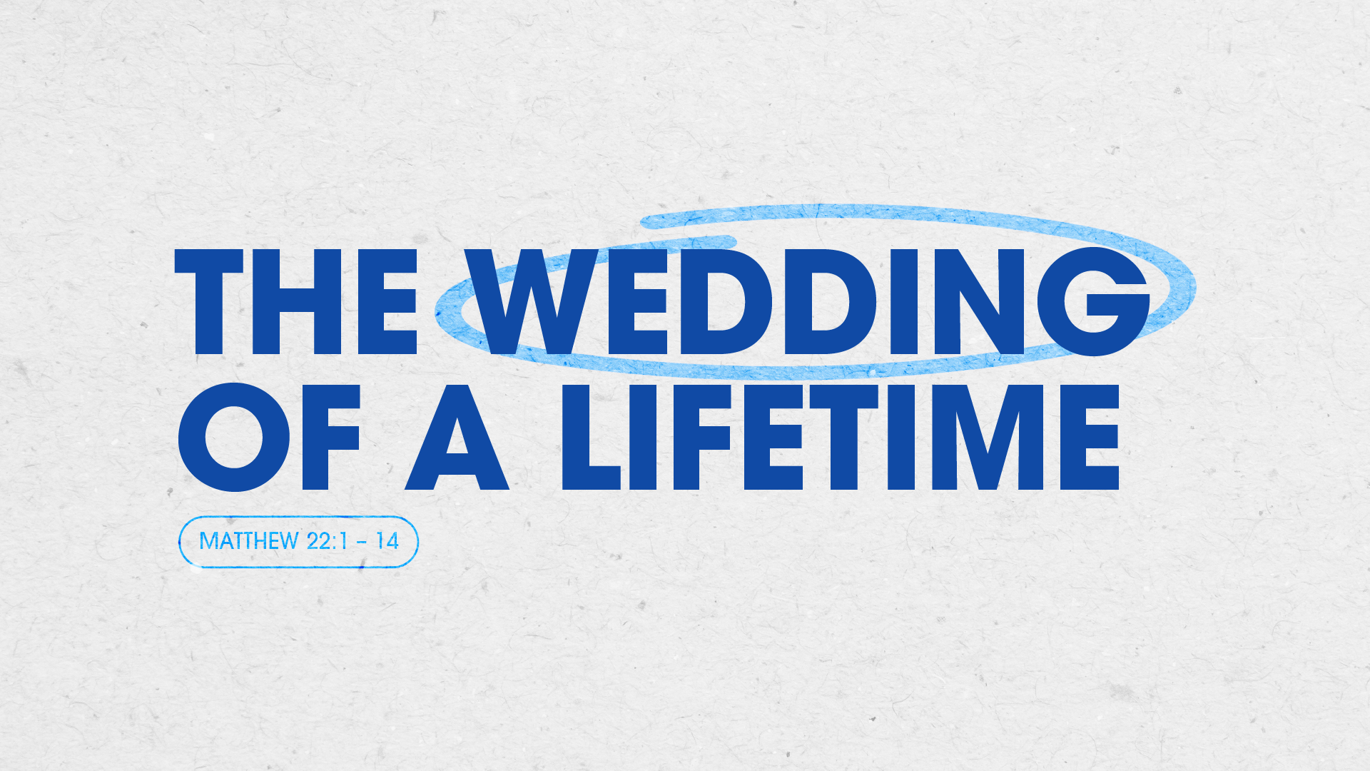The Wedding of a Lifetime episode artwork