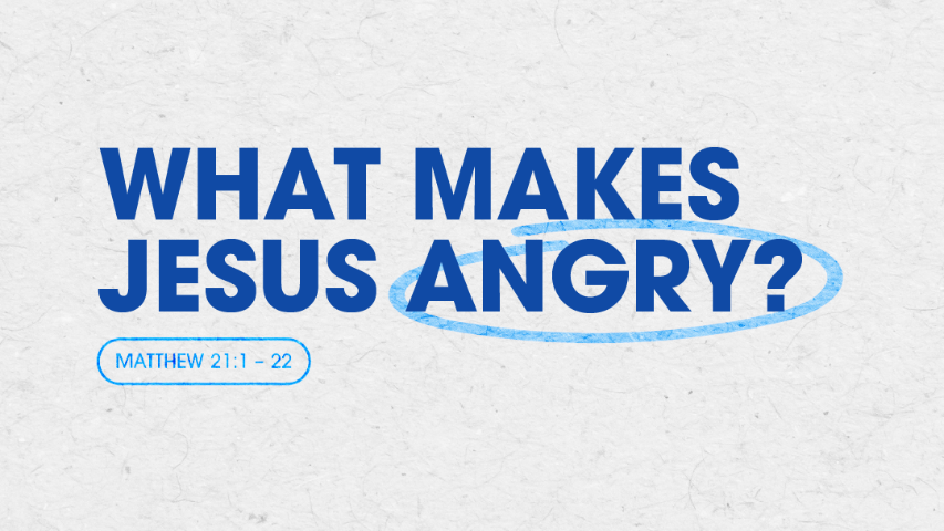 What Makes Jesus Angry? episode artwork