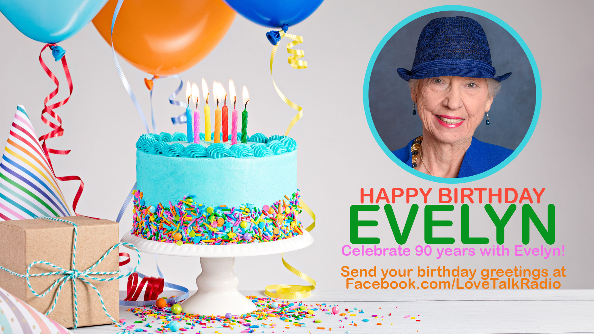 Happy 90th Evelyn! - Audio