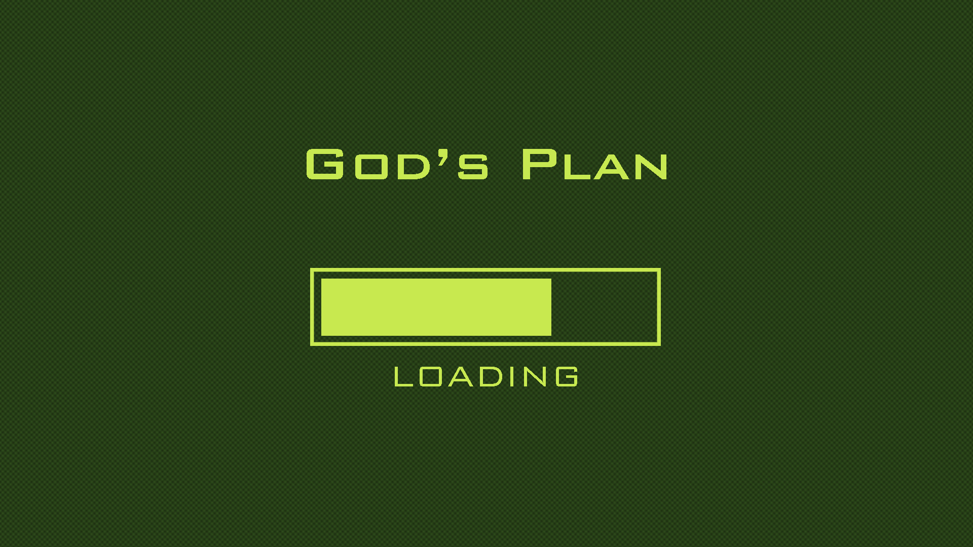 God's Plan In Action - Audio