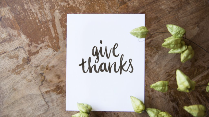 Grateful Hearts and New Starts - Audio