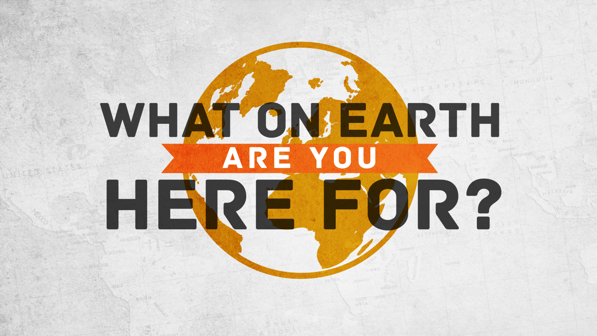 What on Earth are We Here For? - Audio episode artwork