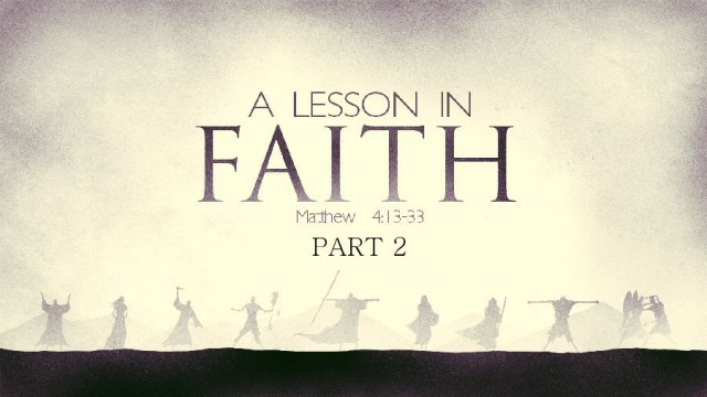 A Lesson in Faith - Part 2 - Audio episode artwork