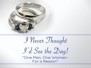 One Man, One Woman-For a Reason - Audio episode artwork