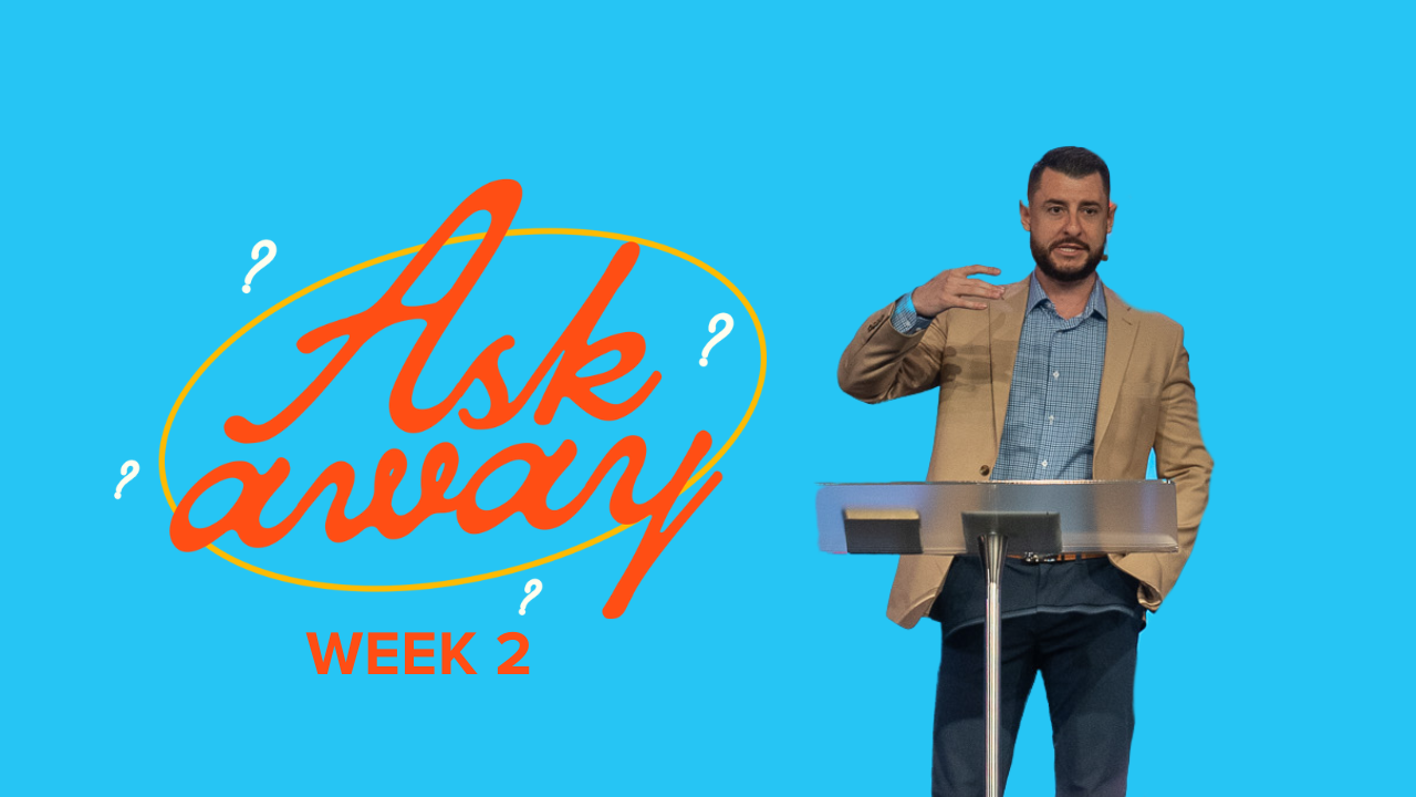 Ask Away (week 2) "Why does a good and powerful God allow evil and suffering?" | David Waldroup - Audio episode artwork