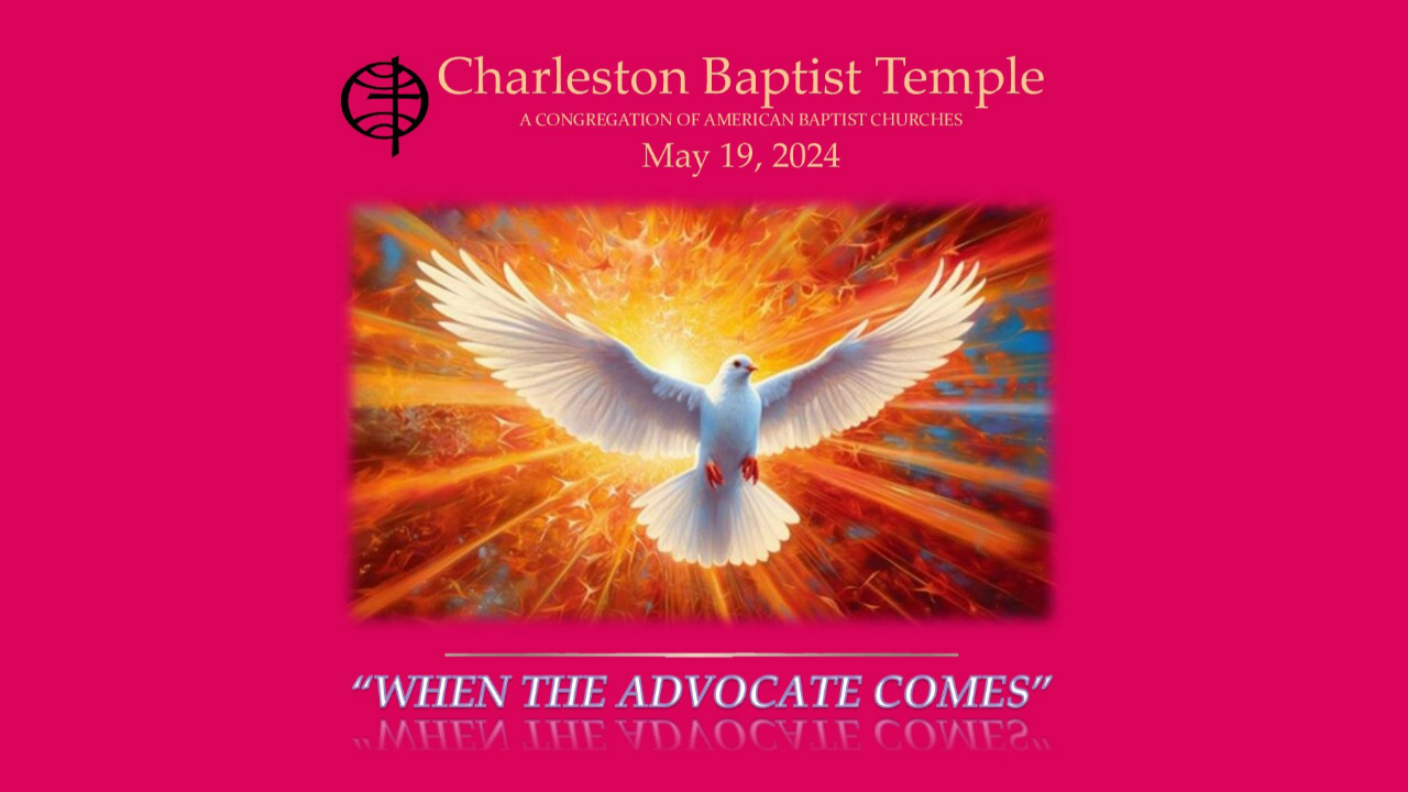 WHEN THE ADVOCATE COMES