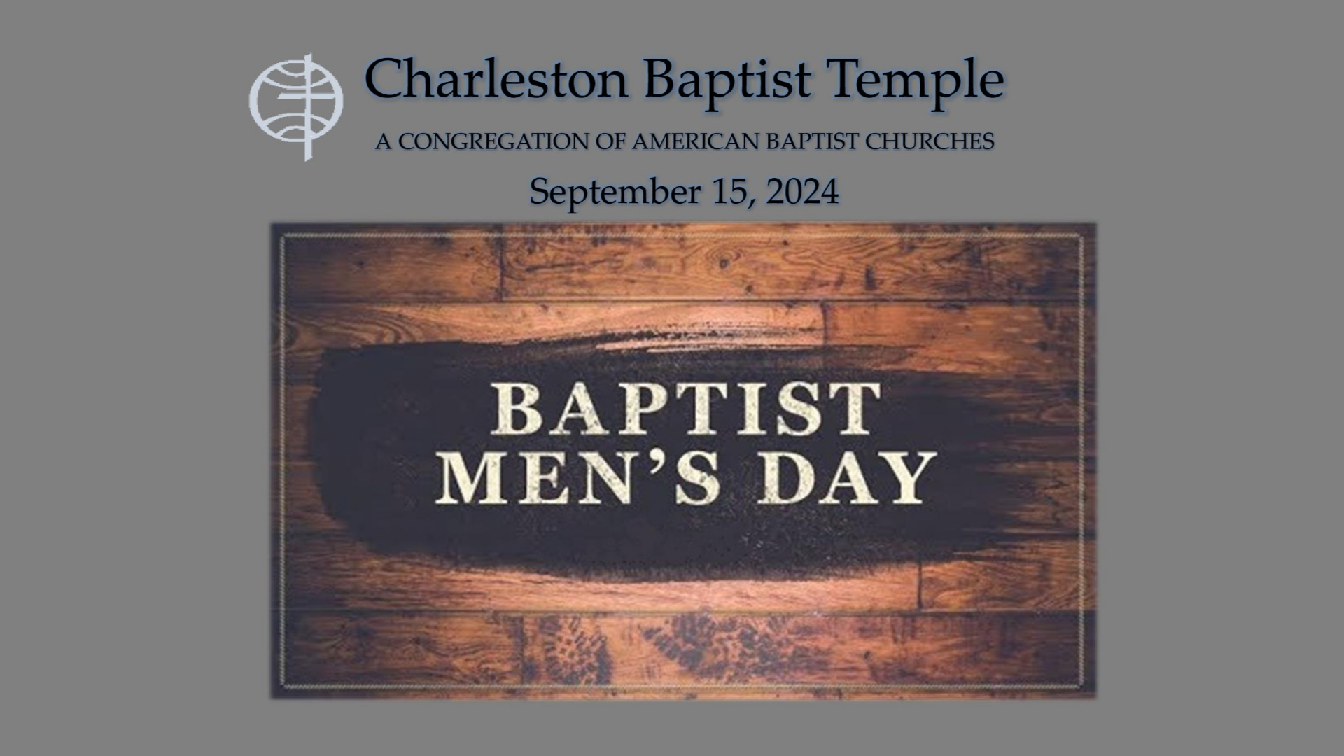 BAPTIST MEN'S DAY
