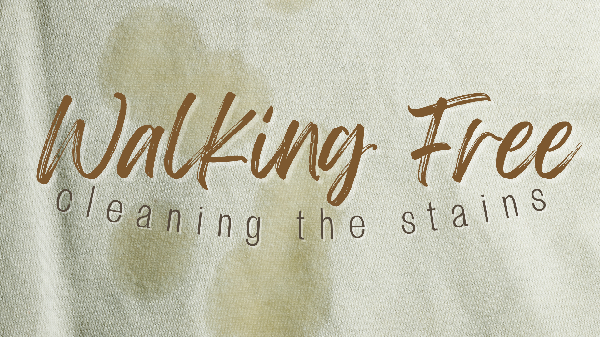 Walking Free - Cleaning The Stains episode artwork