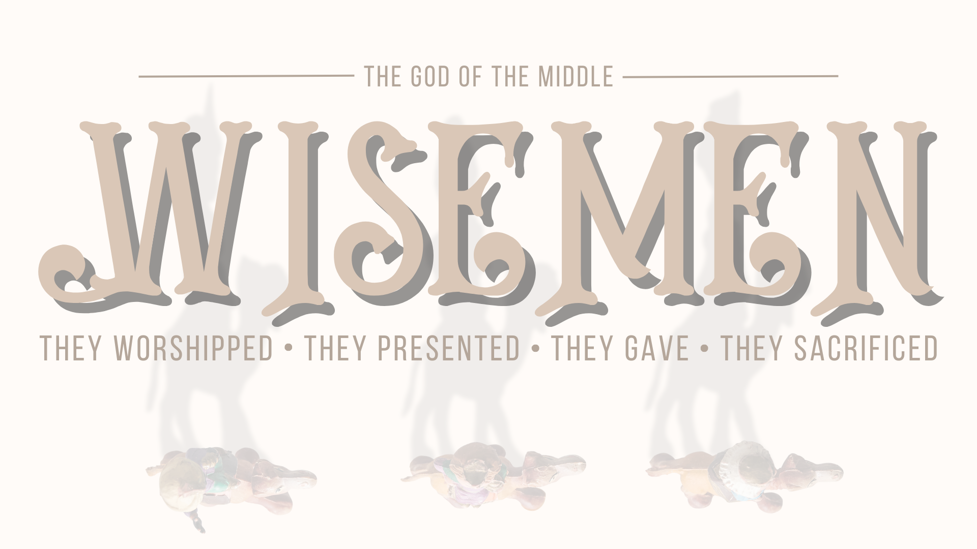 Wisemen - They worshipped, They presented, They gave, They Sacrificed - 12/29/2024 episode artwork