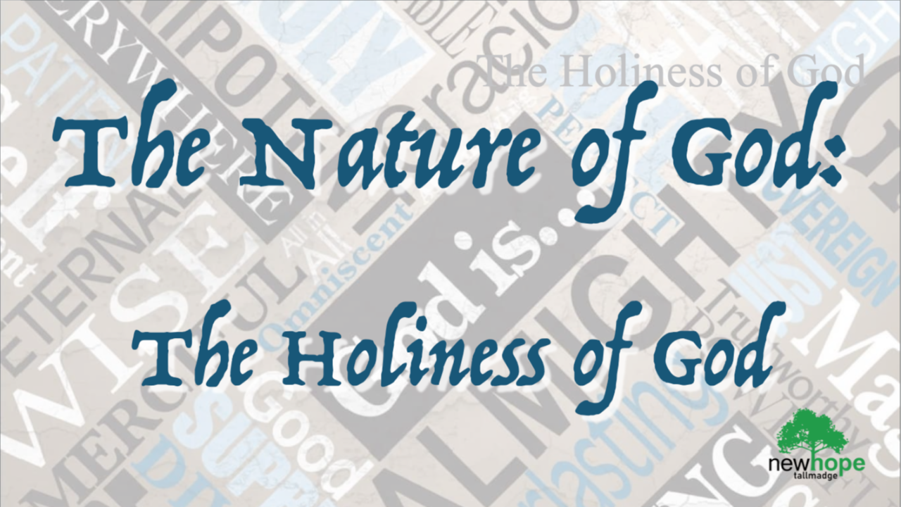 The Holiness of God episode artwork