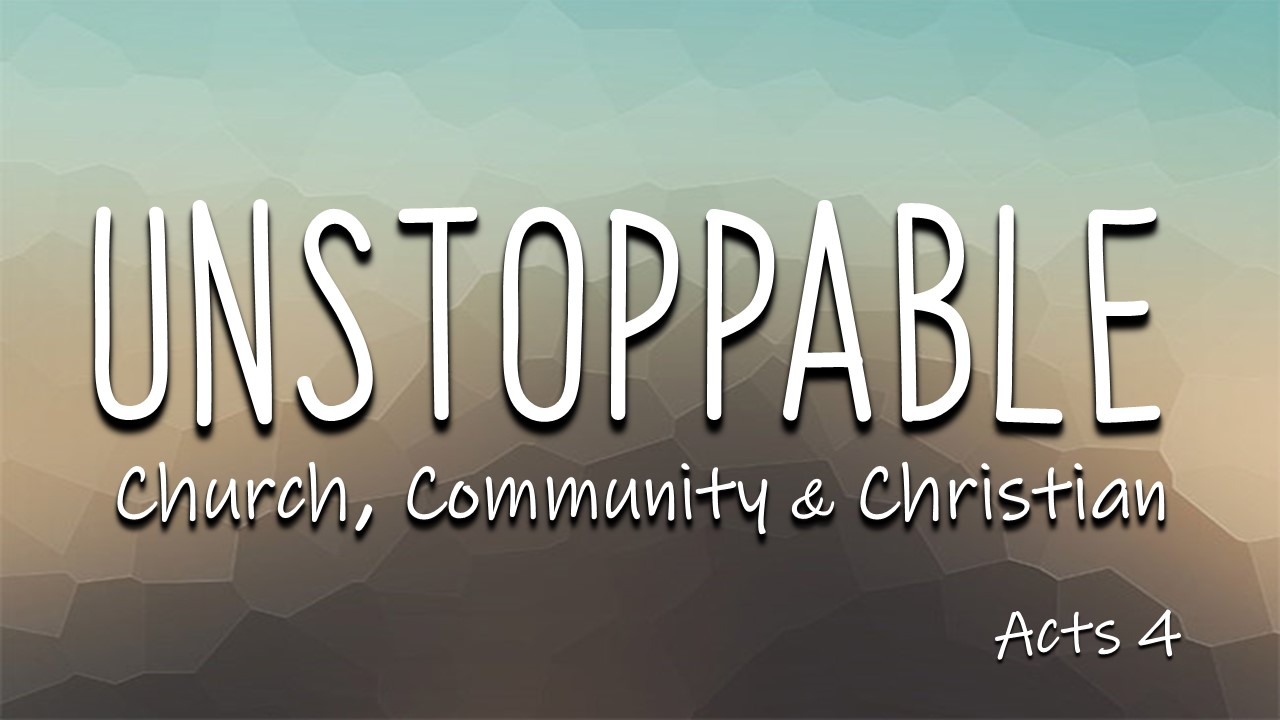 Unstoppable Church Community and Christian episode artwork